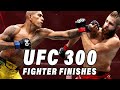 Ufc 300 fighter knockouts  submissions