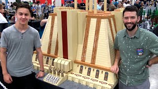 Huge LEGO Star Wars Jedi Temple with Full Interior Battle | 50,000+ Pieces!