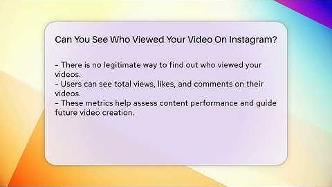Can You See Who Viewed Your Video On Instagram? - Everyday-Networking