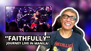 FAITHFULLY Live in Manila 2009 - ARNEL PINEDA (Reaction Video)