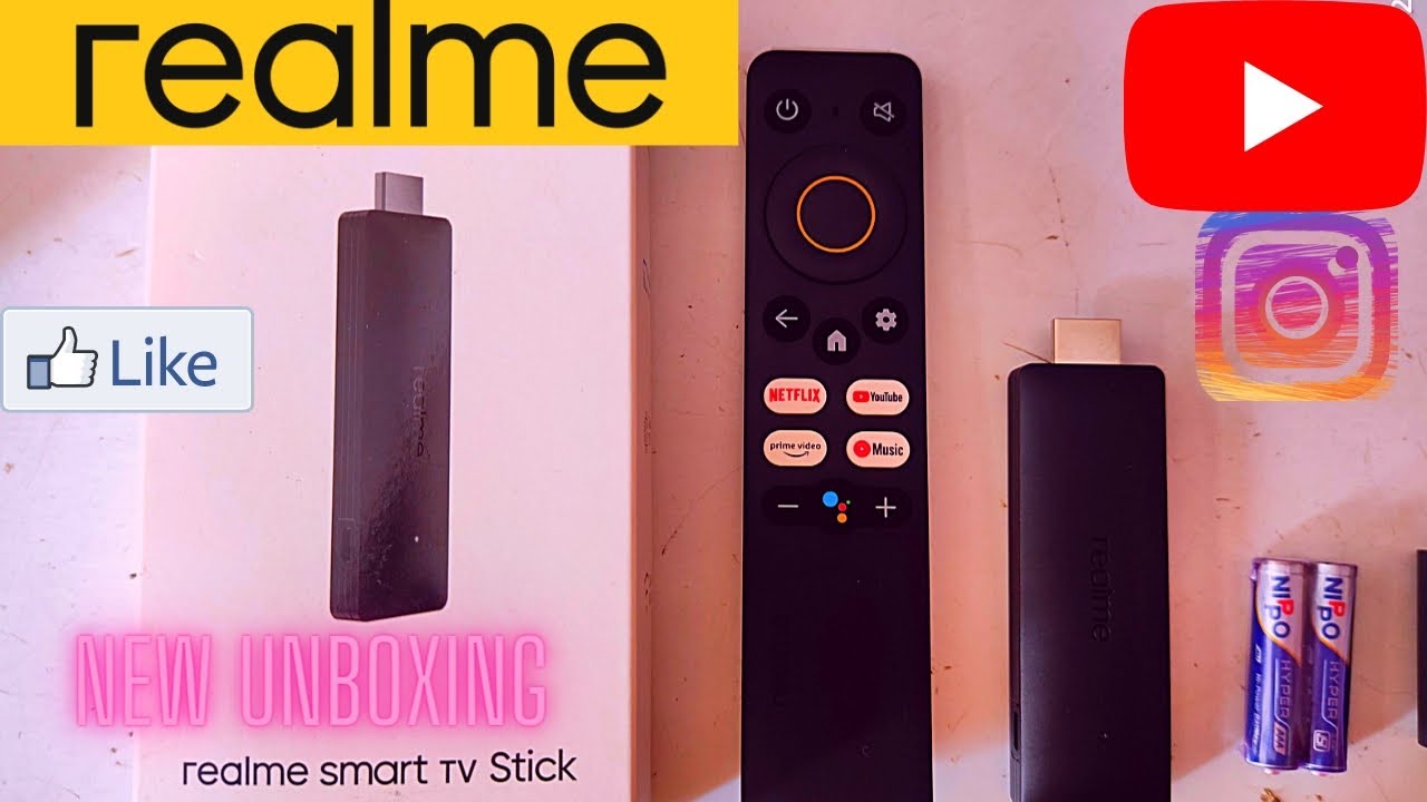 REALME TV STICK UNBOXING WITH SETUP FOR FHD TVs ₹2,999 ONLY best