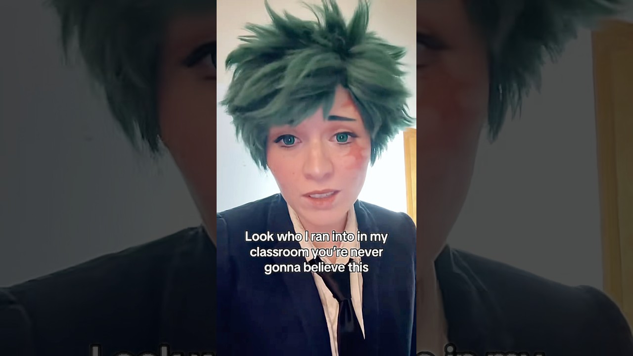 Bro never misses rollcall #mha #bakudeku #cosplay #bakugou #deku #bnha #mhacosplay #bnhacosplay