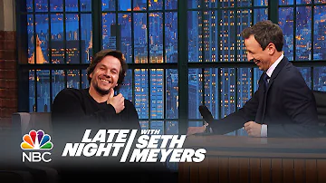 Mark Wahlberg on Getting His Prosthetic Penis Made for Boogie Nights - Late Night with Seth Meyers