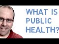 What is public health?