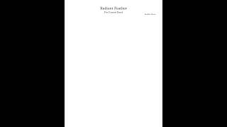 BoxMan - Radiant Feather for Concert Band (Grade 1.5)