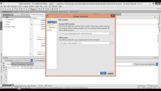 How to set Android SDK location and JDK location in your Android Studio?