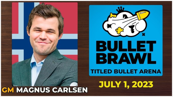 MAGNUS CARLSEN online league bullet arena, march 2021