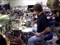 Steve moore the mad drummer solo at woodstick 2010