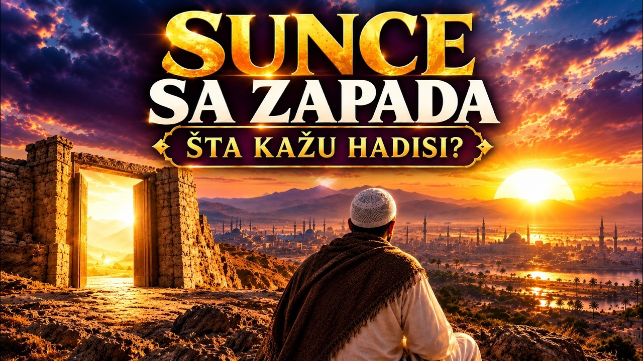 Kada Sunce izađe sa Zapada, bit će prekasno!