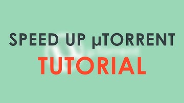 How to Speed Up Utorrent 3.4.4 TUTORIAL New 2015 Settings!! 1000% FASTER!!