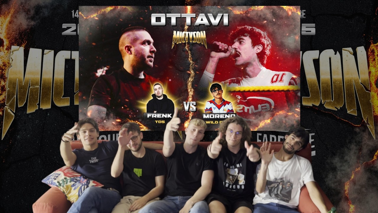 Reaction MIC TYSON 2025 - Frenk VS Moreno (Ottavi, turno 4)