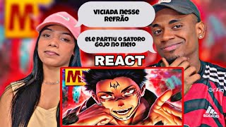 REACT | Tipo Sukuna 😈 (Jujutsu Kaisen) O Rei da Maldição | Prod. Sid | MHRAP