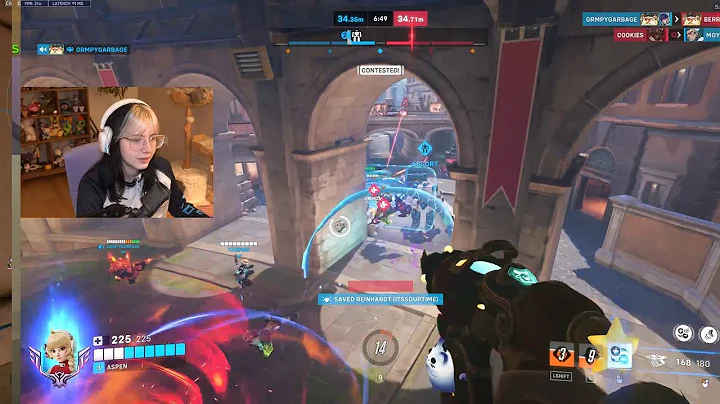 BUFFED JUNO IS A MENACE! Aspen Overwatch 2 Season 20 TOP 500 Gameplay