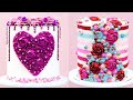 Simple Colorful Cake Decorating Ideas Impress All the Rainbow Cake Lovers | So Tasty Cake