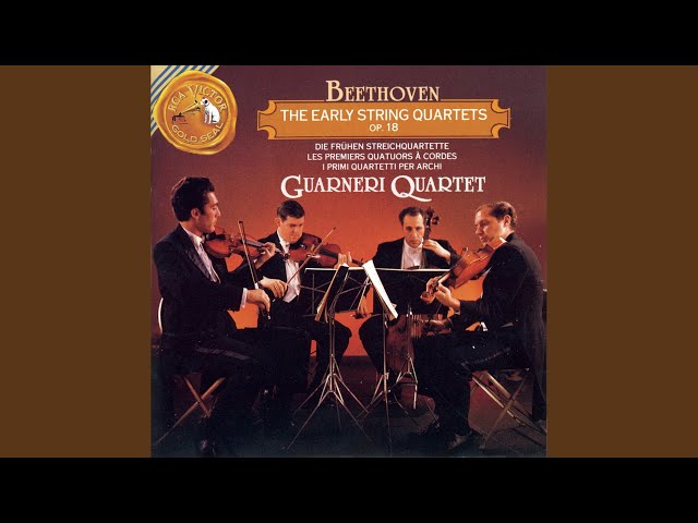 Beethoven - Quatuor à cordes n°6 : Finale "Malinconia" : Quatuor Guarneri