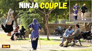 Old Ninja Couple Backflips | PRANK | Dumb TV