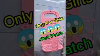 😱Must-Have Washroom Gadget | Smart Basket Hack! #saywowfun #gadgets #shorts
