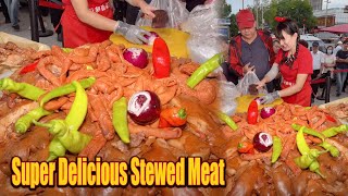 Challenge to Sell 2000kg of Braised Pork Every Day p33 #food #streetfood #美食 #delicious #cooking