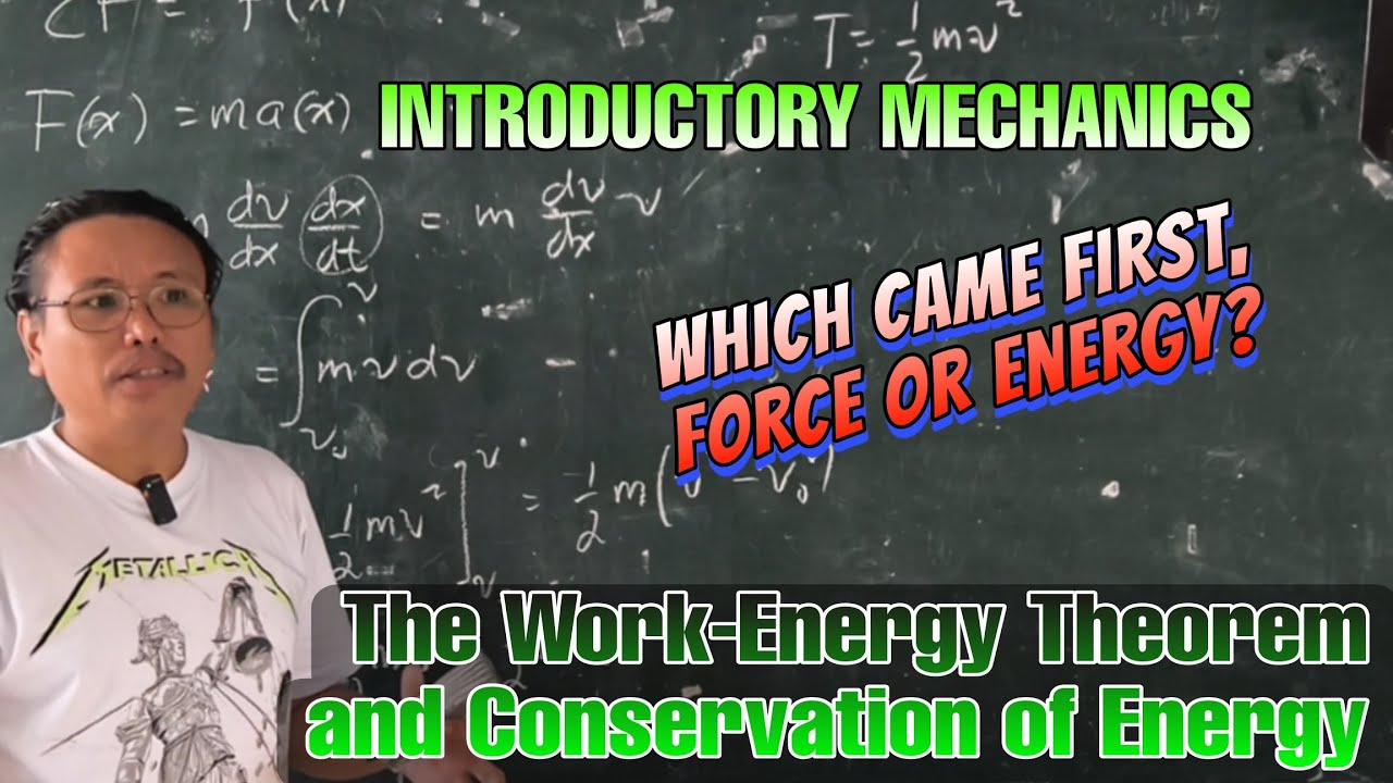 Lec 09 (Introductory Mechanics): Work, Energy, and Conservation