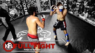 Fedya vs Gallegos FULL FIGHT: Nov 13, 2021 | Knockout Fight League Resimi
