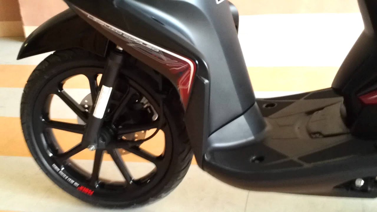 Yamaha mio  mx 125  liquid cooled black red  philippi YouTube