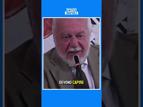 Video ADL PUNGE SPALLETTI | La bordata del presidente del NAPOLI è IMPERDIBILE!