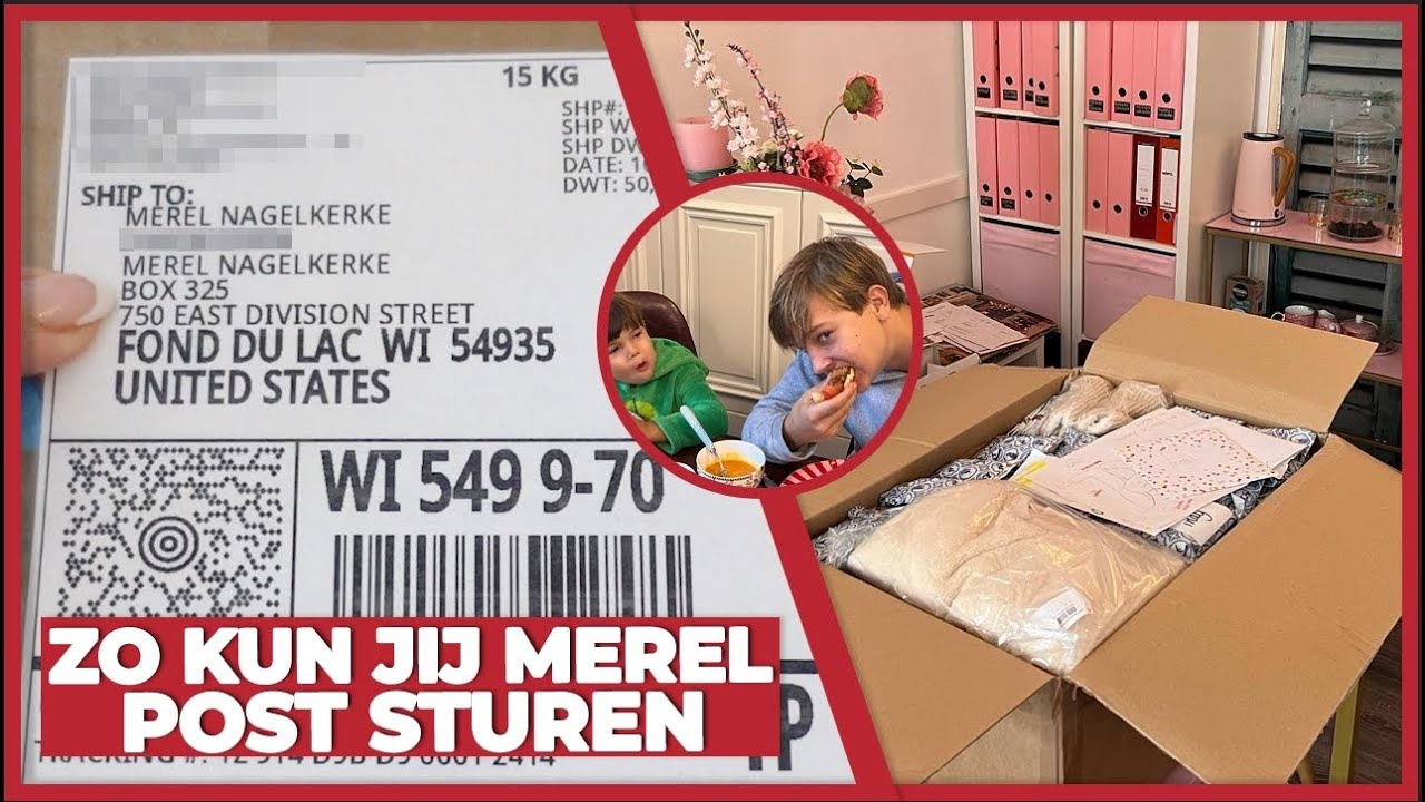 ZO KUN JIJ MEREL POST STUREN IN AMERIKA! 1499 YouTube