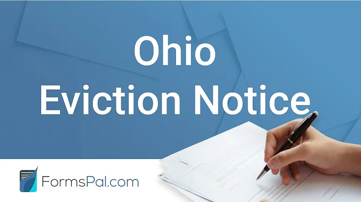 Ohio Eviction Notice - GUIDE