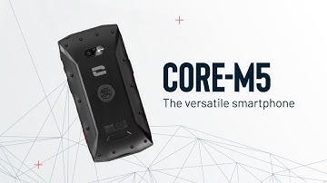 The Crosscall CORE-M5:  The enterprise smartphone with military-grade toughness for professionals.