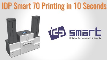IDP Smart 70 Printing in under 10 seconds