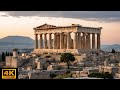 [4k] Walking on the Acropolis of Athens, Greece (amazing scenary)