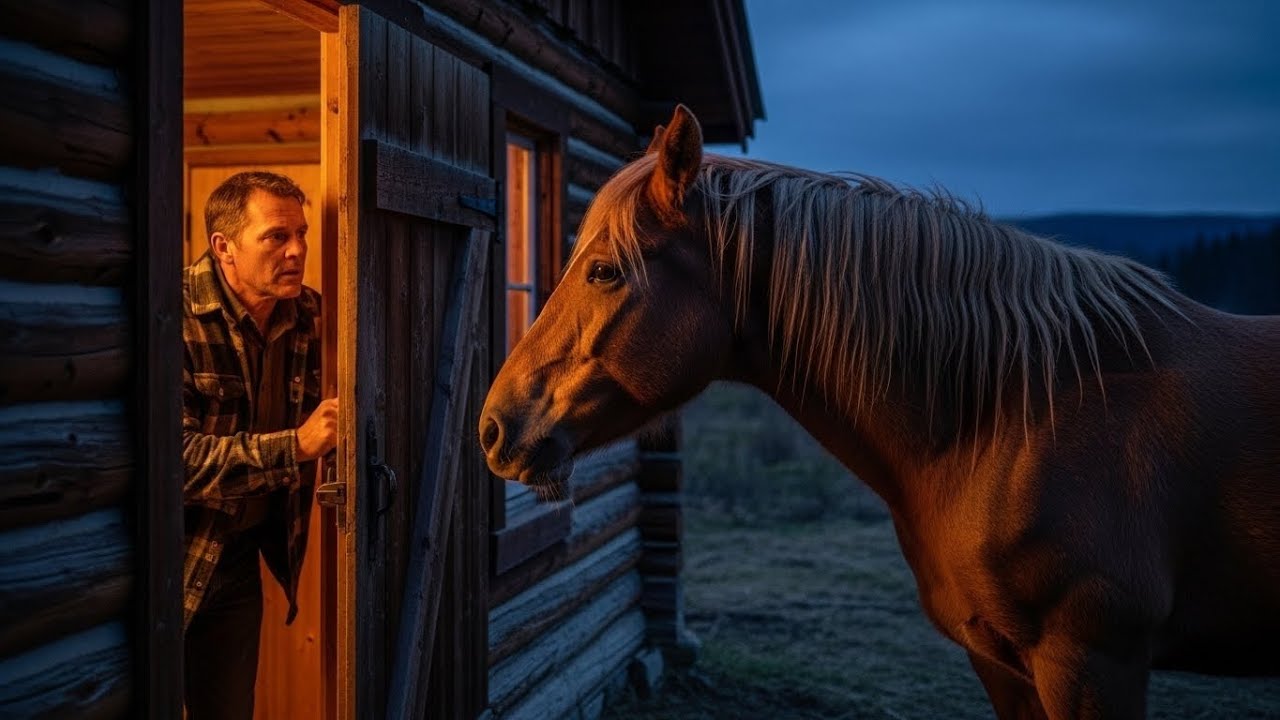 Wild Horse Approached Humans — What She Led Them to Will Break Your Heart