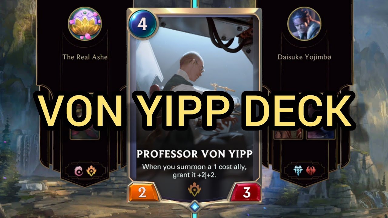 LOR - Von Yipp & Teemo Destesi - 1 Manalık Şov