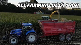 ALL FARMING DÉJÀ 1 AN! RETOUR SUR CE CHANTIER D’ENSILAGE XXL, LÀ OÙ TOUT À COMMENCÉ !!!🌽🎬