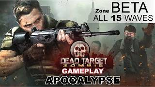 Dead Target Apocalypse Zone Beta All 15 Stages Gameplay | Epic Zombie Survival FPS screenshot 5