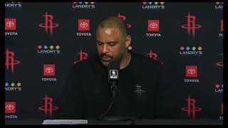 Houston Rockets Postgame Ime Udoka Talks About The Rockets Win Over Grizzlies