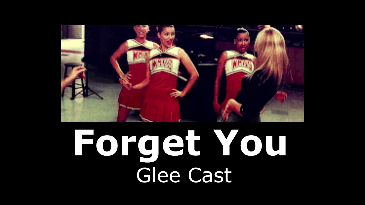 Glee Cast - Forget You  (slowed + reverb)