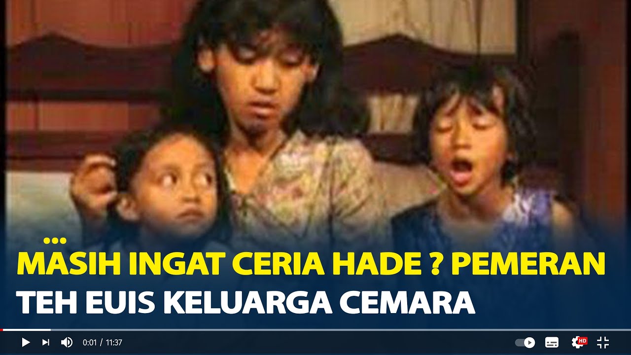 Masih Ingat Ceria Hade ? Pemeran Teh Euis dalam Serial Keluarga Cemara