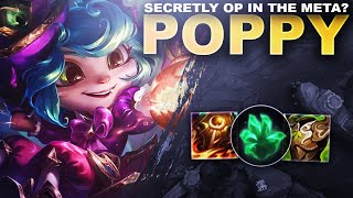 IS POPPY SECRETLY OVERPOWERED IN THE CURRENT META? | League of Legends