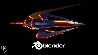 Blender 2.8 Tutorial - Sci Fi Space Ship Animation - Part 3