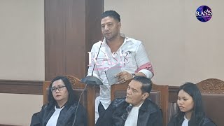 DENGAN NADA EMOSI AMMAR ZONI BANTAH DENGAN KETERANGAN SAKSI PENYIDIK YANG BAP\