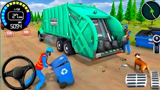 Garbage Truck Simulator 3D - Trash Truck Driver Games - Android GamePlay screenshot 1