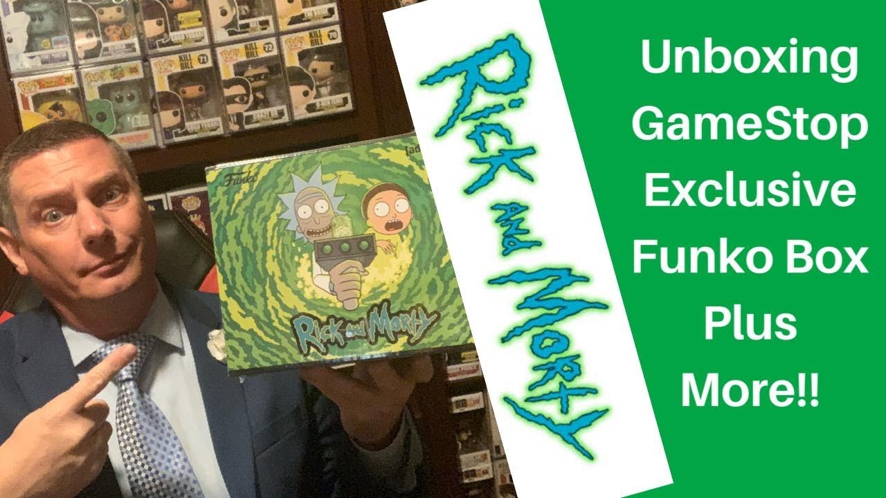 funko rick and morty mystery box