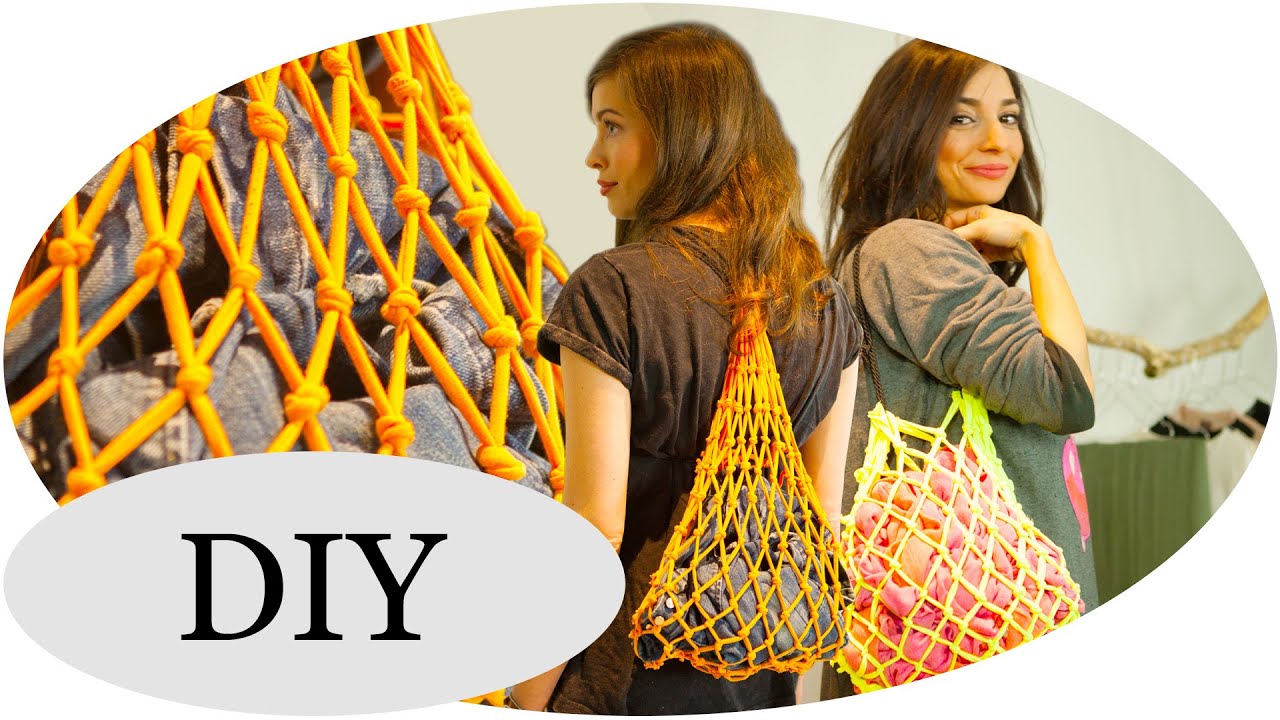 Upcycling Ideen T Shirt Bag Diy Netz Turnbeutel Mit Kim Lianne Pt 2 Youtube