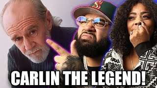 FIRST TIME SEEING - George Carlin - Religion is BULLISH!! - BLACK COUPLE REACTS