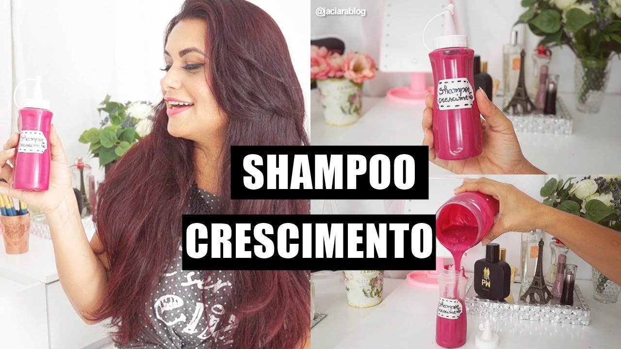 SHAMPOO CASEIRO PARA CRESCIMENTO DOS CABELOS