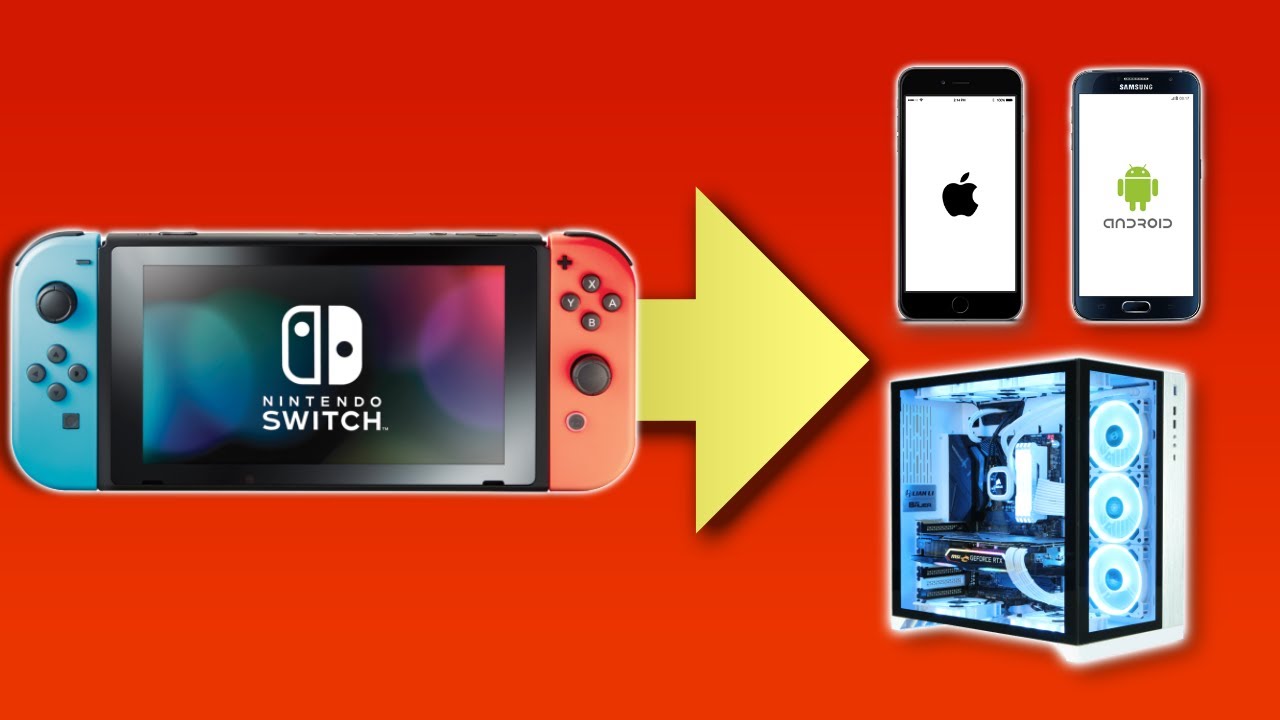 How To Send Nintendo Switch Screenshots Videos To Phone Pc Youtube