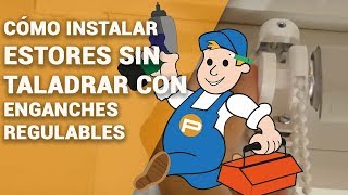 Cómo colocar estores sin taladrar: ¡dos soluciones fáciles y sencillas! -  Puntogar