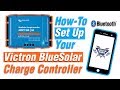 Comment  configurer un contrleur de charge victron bluesolar avec un dongle bluetooth  batteries nes au combat