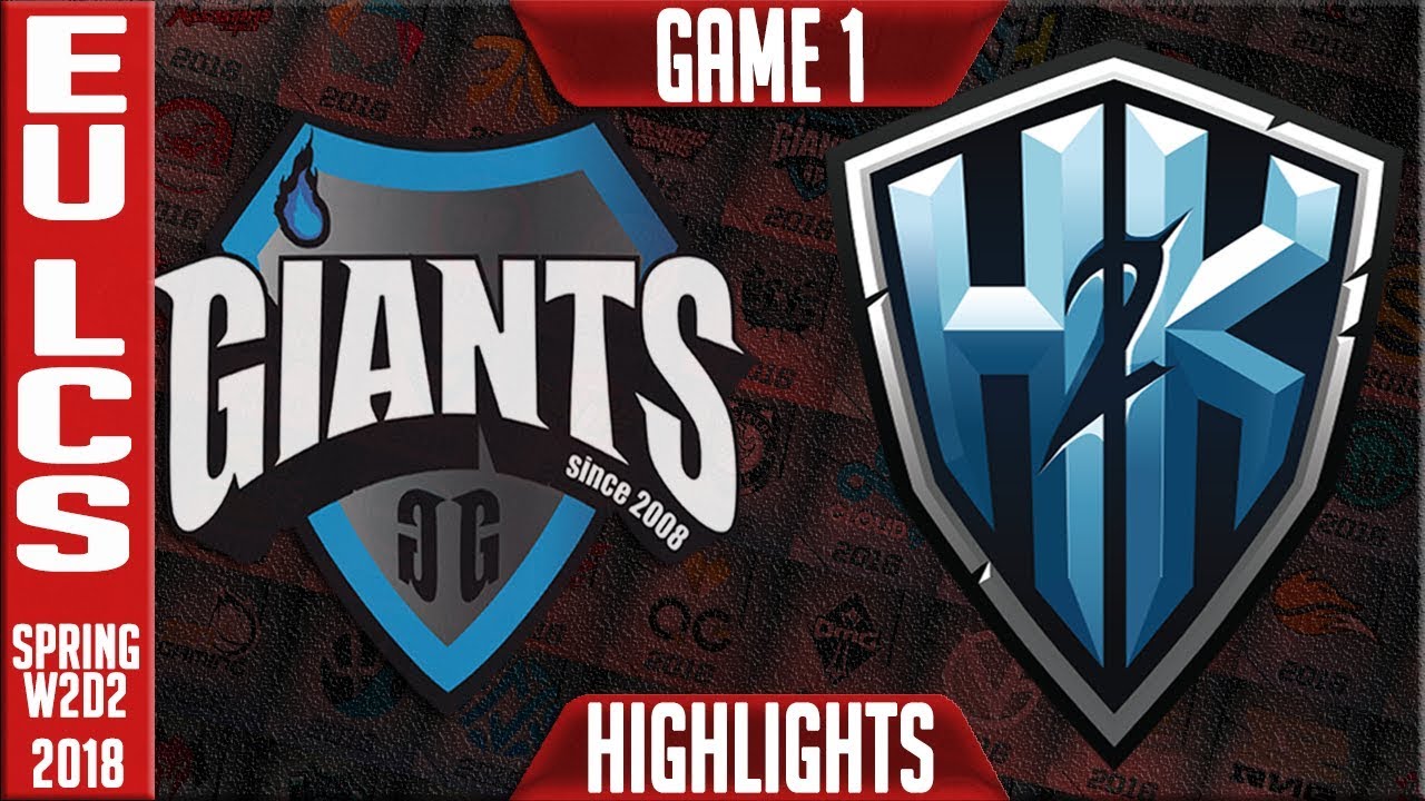 GIA vs H2K Highlights ALL GAMES | EU LCS Spring 2018 S8 W2D2 | Giants vs H2K Highllights